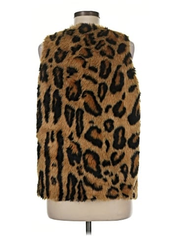Romeo & Juliet Couture Faux Fur Vest (view 2)