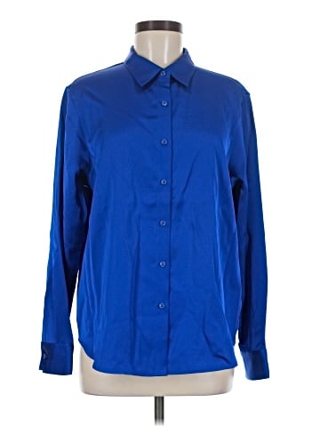Calvin Klein Long Sleeve Blouse (view 1)
