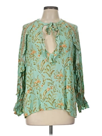 Spell and the Gypsy Collective 3/4 Sleeve Blouse (view 1)