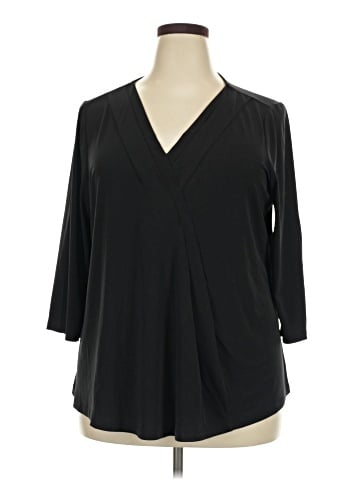 Lane Bryant 3/4 Sleeve Blouse (view 1)