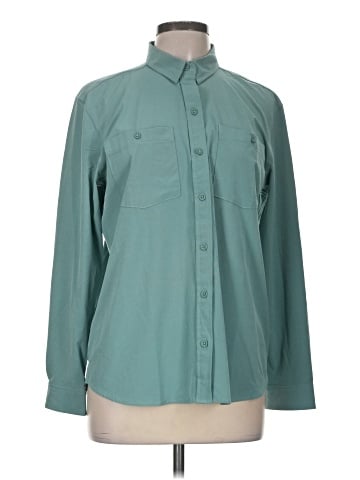 Eddie Bauer Long Sleeve Button-Down Shirt (view 1)
