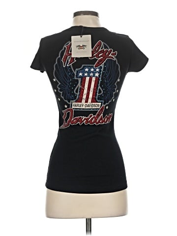 Harley Davidson Short Sleeve Henley (view 2)