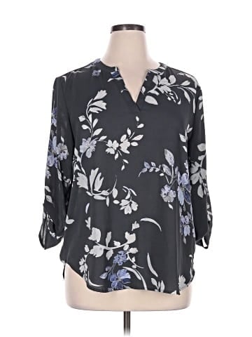 Maurices 3/4 Sleeve Blouse (view 1)