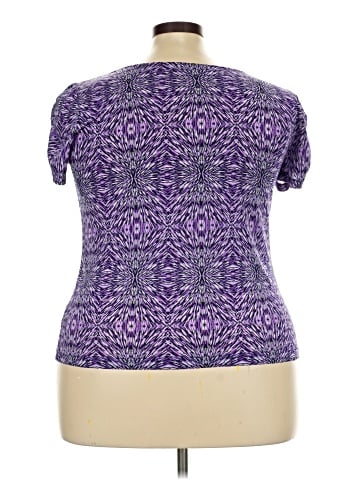 Tahari by ASL Short Sleeve Blouse (view 2)