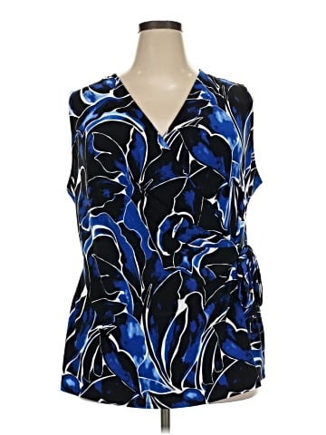 Anne Klein Sleeveless Blouse (view 1)
