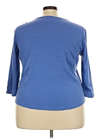 Chico's 3/4 Sleeve T-Shirt (view 2)