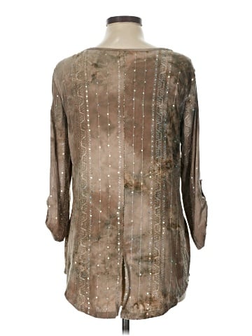 DressBarn 3/4 Sleeve T-Shirt (view 2)