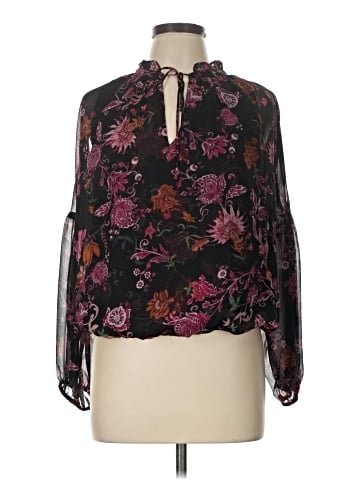 INC International Concepts Long Sleeve Blouse (view 1)