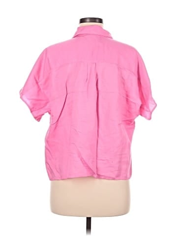 INC International Concepts Short Sleeve Blouse (view 2)