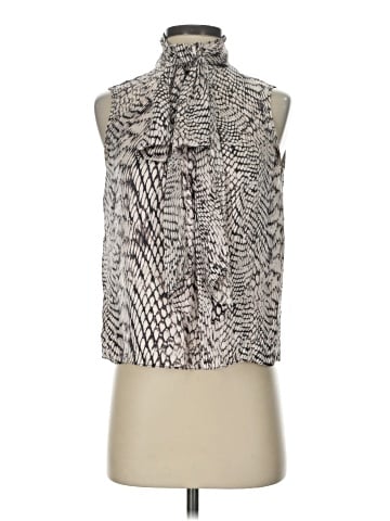 Anne Klein Sleeveless Silk Top (view 1)
