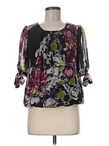 Maurices 3/4 Sleeve Blouse (view 1)