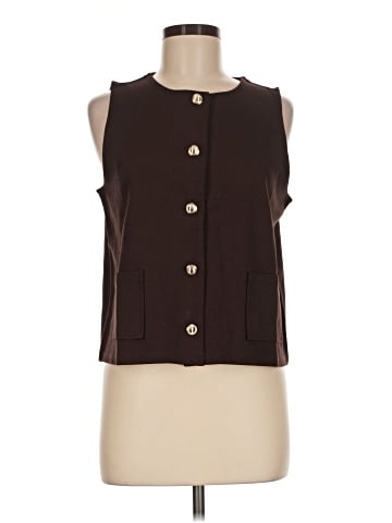 Ann Taylor Sleeveless Button-Down Shirt (view 1)
