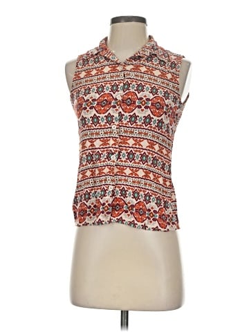 Allegra K Sleeveless Blouse (view 1)