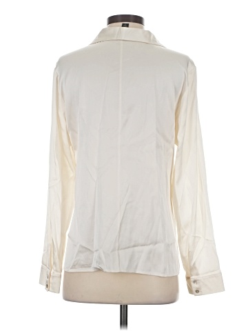 Eileen Fisher Long Sleeve Silk Top (view 2)