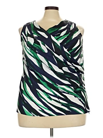 Anne Klein Sleeveless Blouse (view 1)