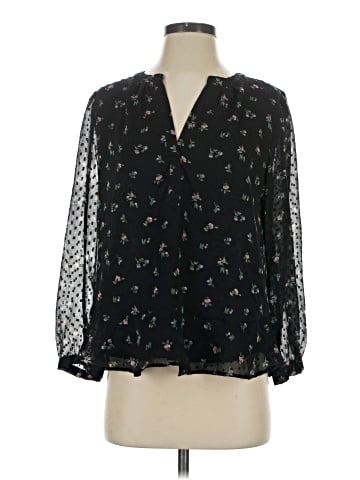 Ann Taylor LOFT 3/4 Sleeve T-Shirt (view 1)