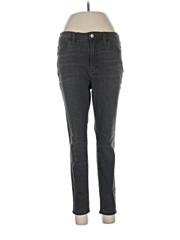 Madewell Petite 9" Mid-Rise Roadtripper Supersoft Jeans in Ashmont Wash (view 1)