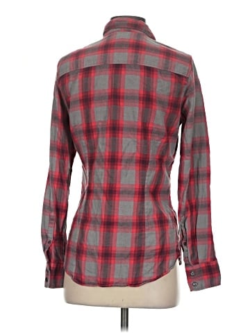 J.Crew Factory Store Long Sleeve Button-Down Shirt (view 2)