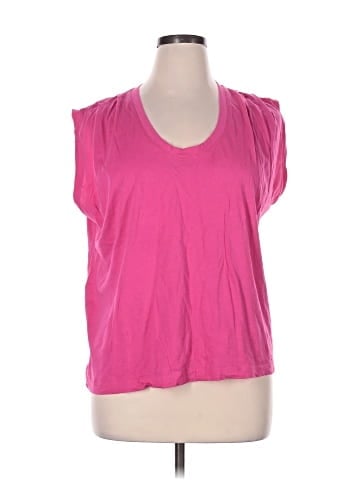 Ann Taylor LOFT Sleeveless T-Shirt (view 1)