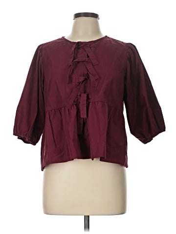 Velvet Heart 3/4 Sleeve Blouse (view 1)