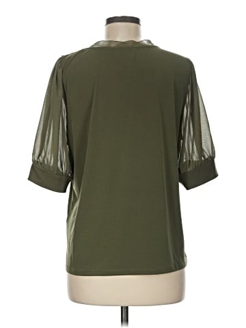 Calvin Klein Short Sleeve Blouse (view 2)