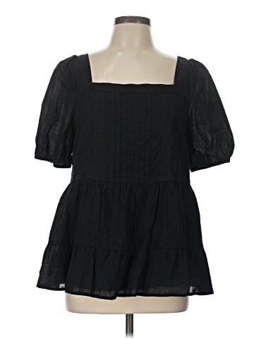 Ann Taylor LOFT 3/4 Sleeve T-Shirt (view 1)