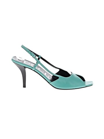 Gucci Leather Slingback Sandals (view 1)