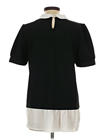 Adrianna Papell Short Sleeve Blouse (view 2)