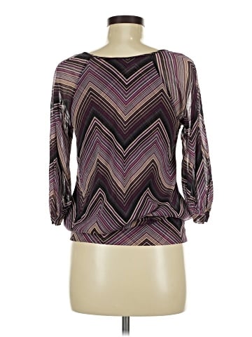 INC International Concepts 3/4 Sleeve Blouse (view 2)