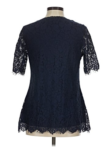 Isaac Mizrahi LIVE! Short Sleeve Blouse (view 2)