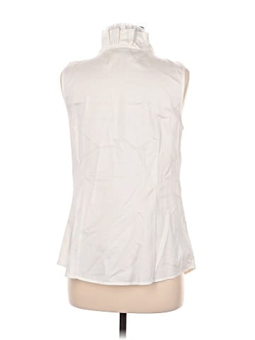 Ann Taylor Sleeveless Button-Down Shirt (view 2)