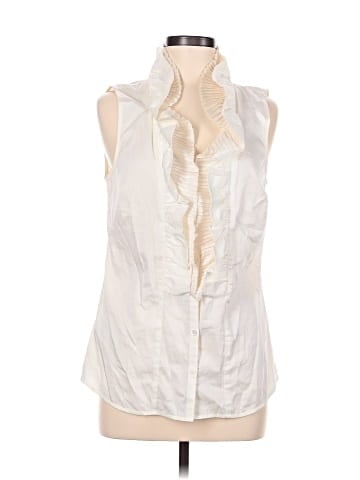 Ann Taylor Sleeveless Button-Down Shirt (view 1)