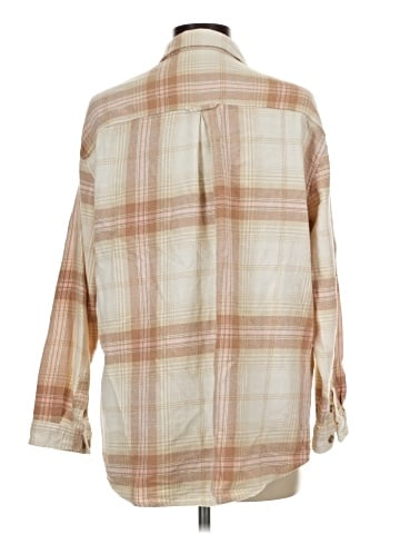 Old Navy 3/4 Sleeve Button-Down Shirt (view 2)