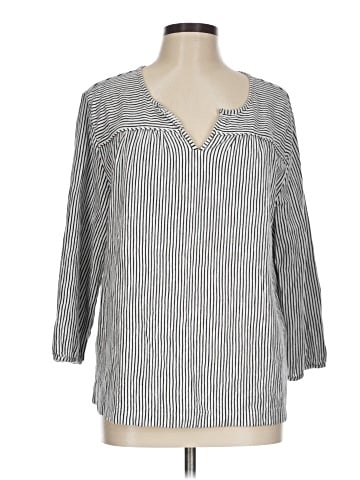 Lands' End 3/4 Sleeve T-Shirt (view 1)