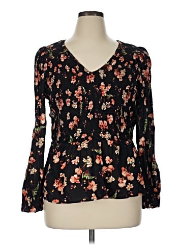 Old Navy Long Sleeve Blouse (view 1)
