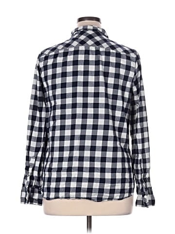 J.Crew Factory Store Long Sleeve Button-Down Shirt (view 2)