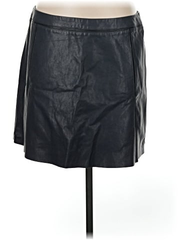 Vince. Leather Skirt (view 1)