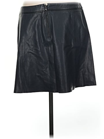 Vince. Leather Skirt (view 2)