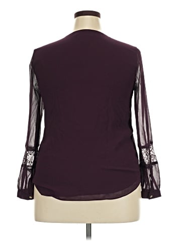 Calvin Klein Long Sleeve Blouse (view 2)