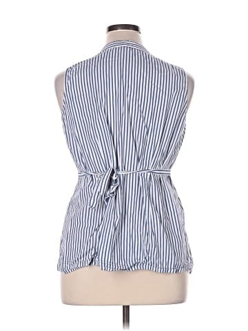 Lauren Jeans Co. Sleeveless Button-Down Shirt (view 2)