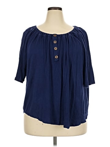 French Laundry 3/4 Sleeve Blouse (view 1)