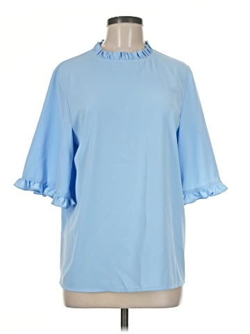 Evaless 3/4 Sleeve Blouse (view 1)