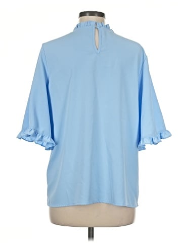 Evaless 3/4 Sleeve Blouse (view 2)