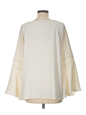 Ann Taylor LOFT 3/4 Sleeve Blouse (view 2)
