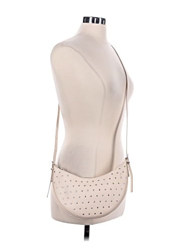 Madewell The Essential Convertible Top Handle Crossbody Mini Bag in Studded Leather (view 2)
