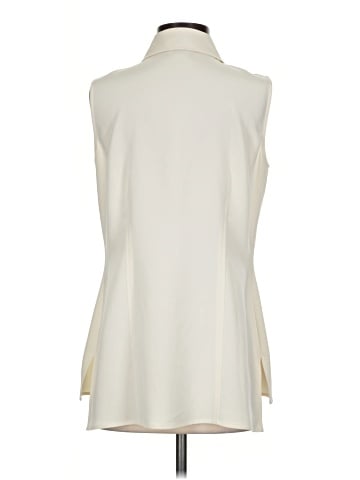 St. John Sleeveless Silk Top (view 2)