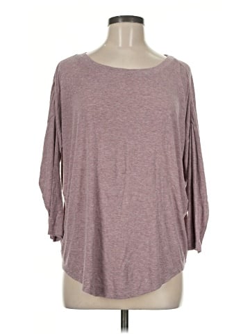 Ann Taylor LOFT 3/4 Sleeve T-Shirt (view 1)
