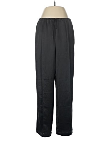 Madewell Pintucked Slim Pull-On Pants in Satin (view 1)