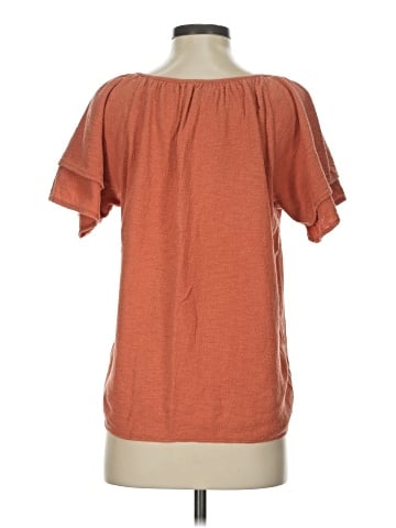 TeXTURE & THREAD Madewell Short Sleeve Blouse (view 2)