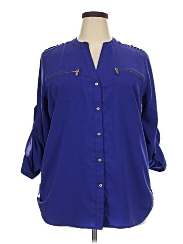 Calvin Klein 3/4 Sleeve Blouse (view 1)